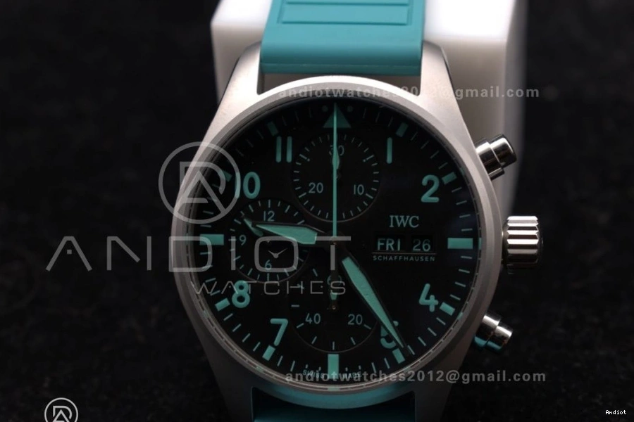 TEAM 2023 Factory FORMULA Chronograph Green Versatile IW388106  ONE Petronas 1:1 Best Mercedes-AMG 496 IWC  TW 0809